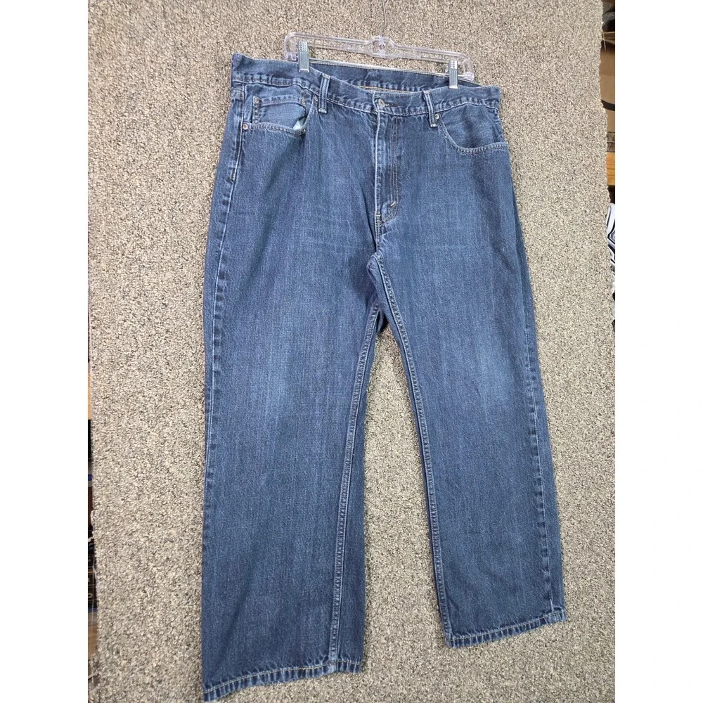 Levi's 559 Relaxed Straight Jeans Mens 40x30 Blue Dark Wash Denim‎ 5-Pocket